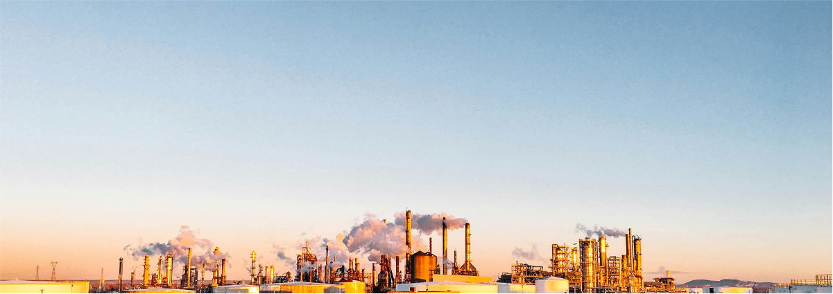 Industrial buildings.