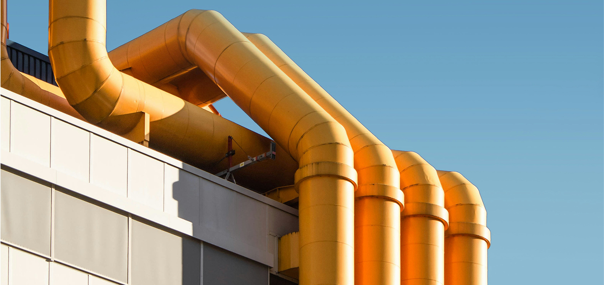 Industrial piping.