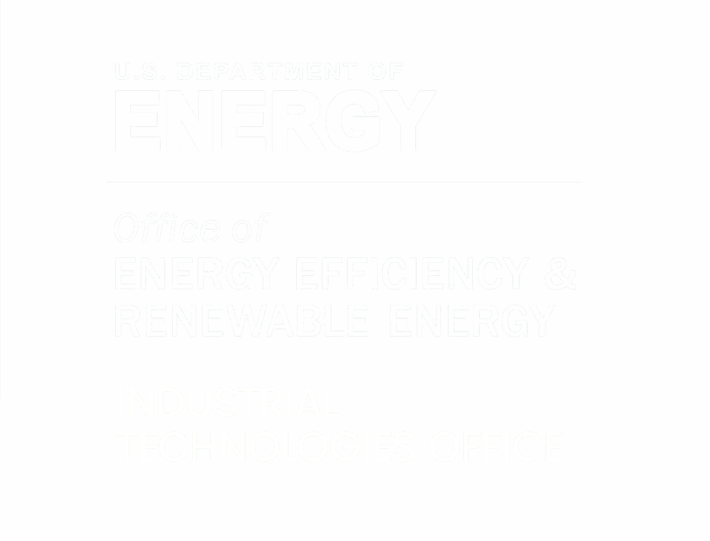 Department of Energy, Office of Energy Efficiency & Renewable Energy and the Industrial Technologies Office logo